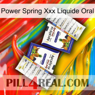Power Spring Xxx Oral Liquid 12